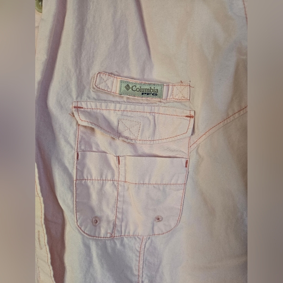 Columbia Women’s PFG Bahama II Shirt Large Salmon | Fishing Outdoor SPF - Picture 2 of 12